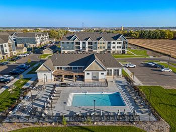Aerial View of Pool